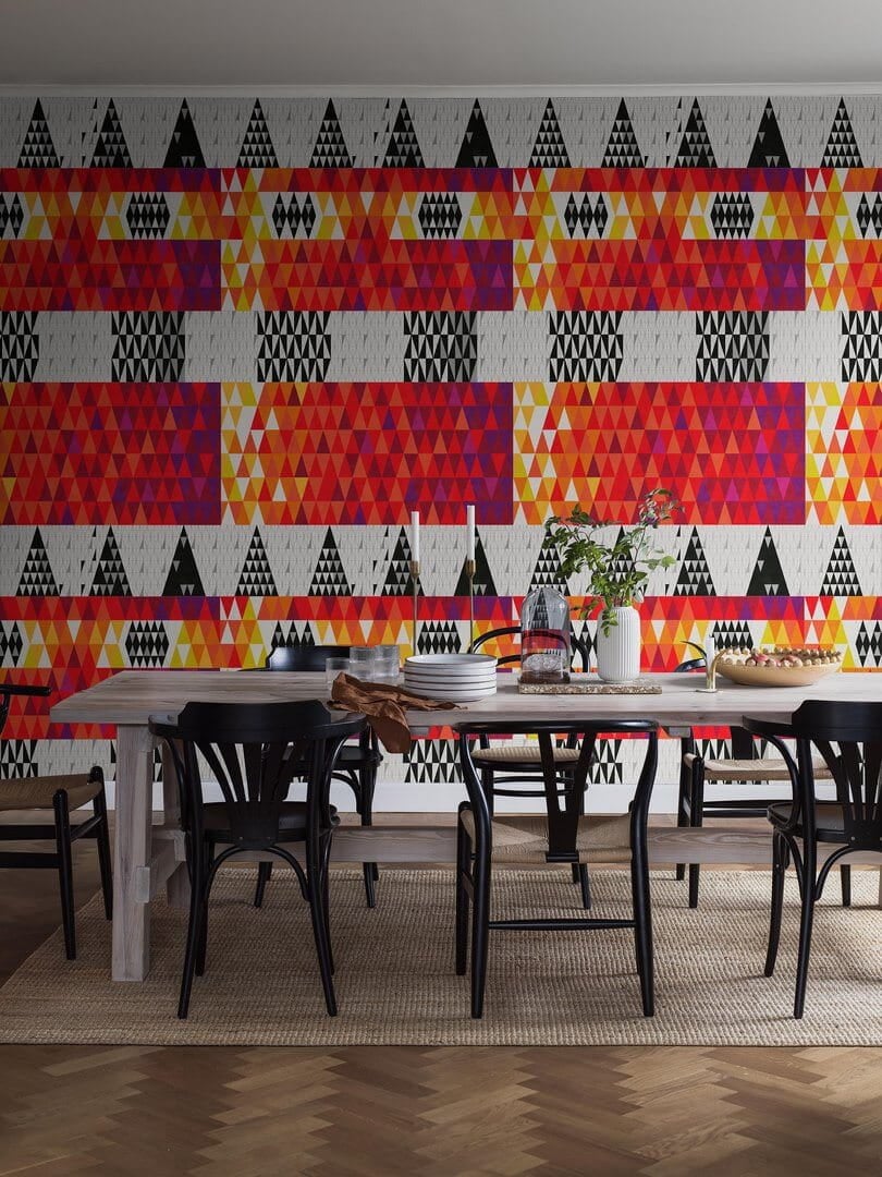 Mural geometryczny Boras Tapeter Studio 9806W Pythagoras
