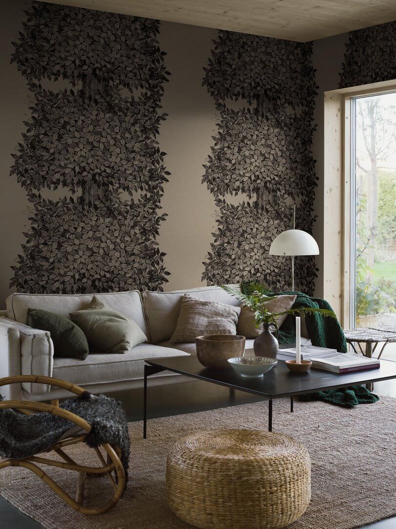Mural graficzne drzewo Boras Tapeter Studio 9819W Hassel