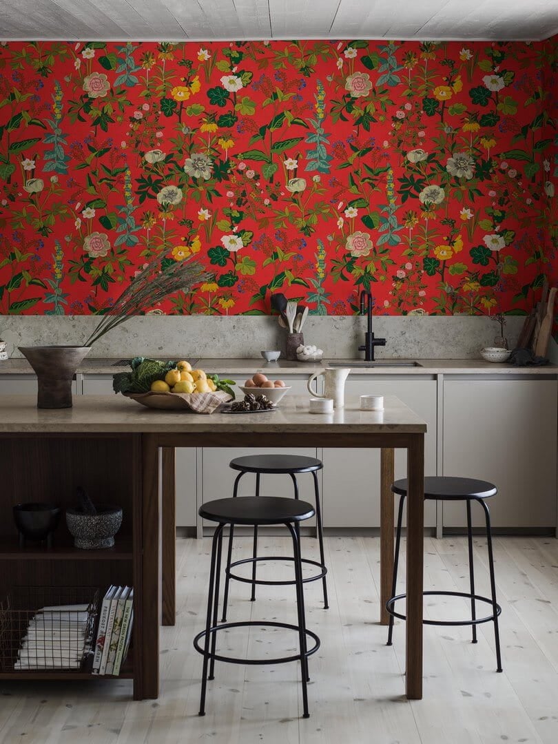 Mural polne kwiaty Boras Tapeter Studio 9823W Sommar