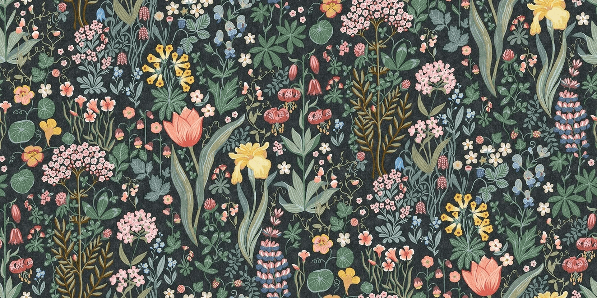Mural ze wzorem łąki Boras Tapeter Studio 9782W Blomsterhav Grand