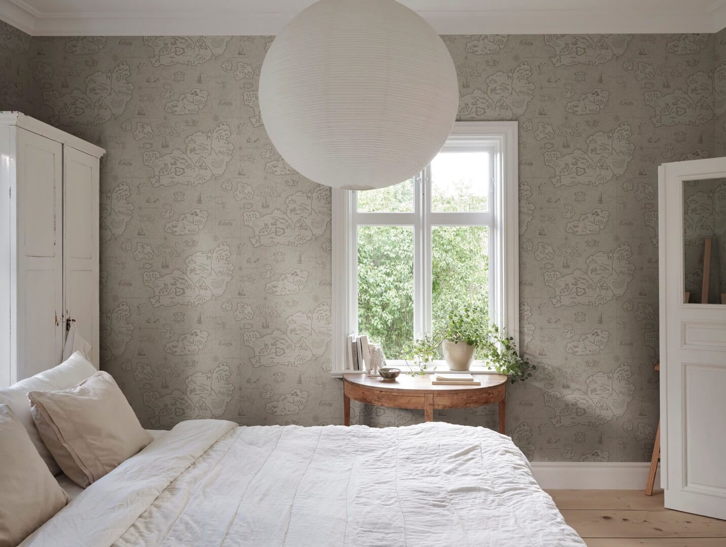 Fototapeta mapa Sandberg S10733 Ferdinand Beige Heritage