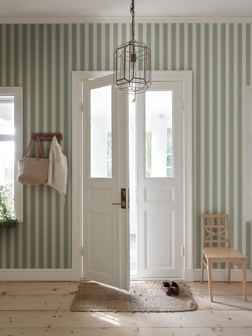 Tapeta pasy Sandberg S10747 Henrik Green Heritage