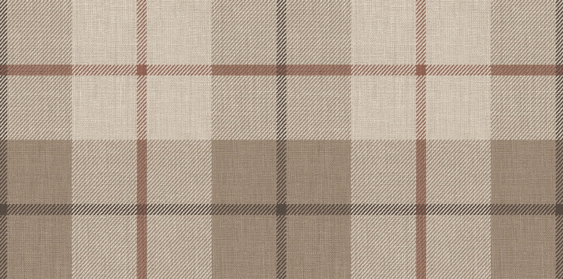 Tapeta szkocka krata Sandberg S10754 Ranold Beige Heritage