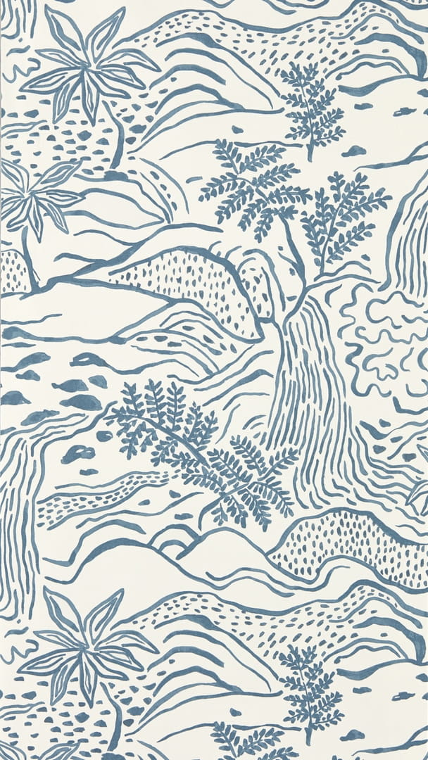 Tapeta krajobraz wodospadów i wzgórz Scion 113264 Falling Foss Oakham