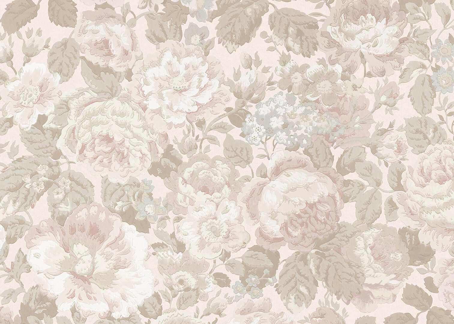 Tapeta florystyczna - róże J&V 7220 Grande Rose 505 Grande Corniche