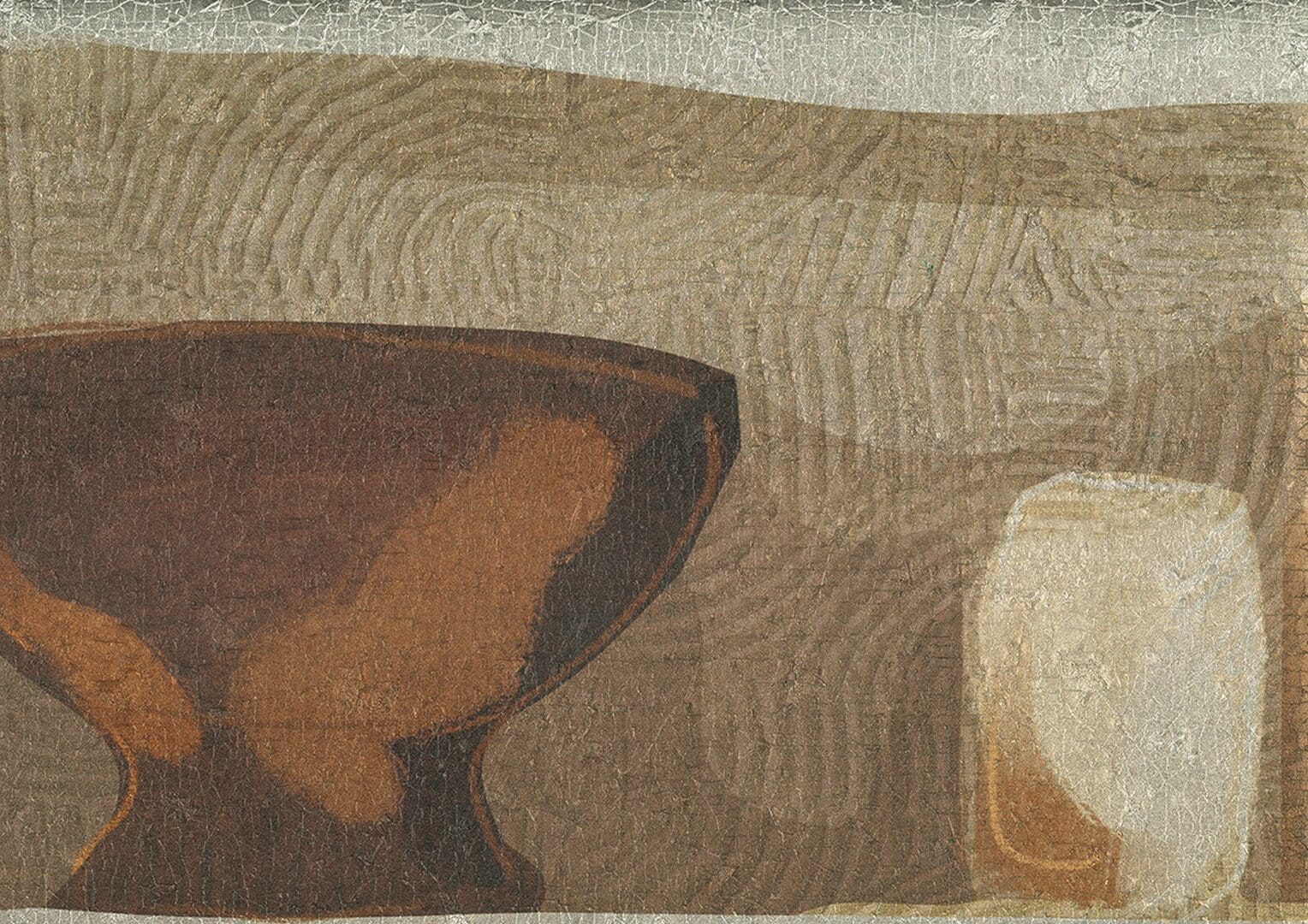 Mural wnęka ścienna z naczyniami - metaliczny J&V 7690 Lekythos 104 Lithos