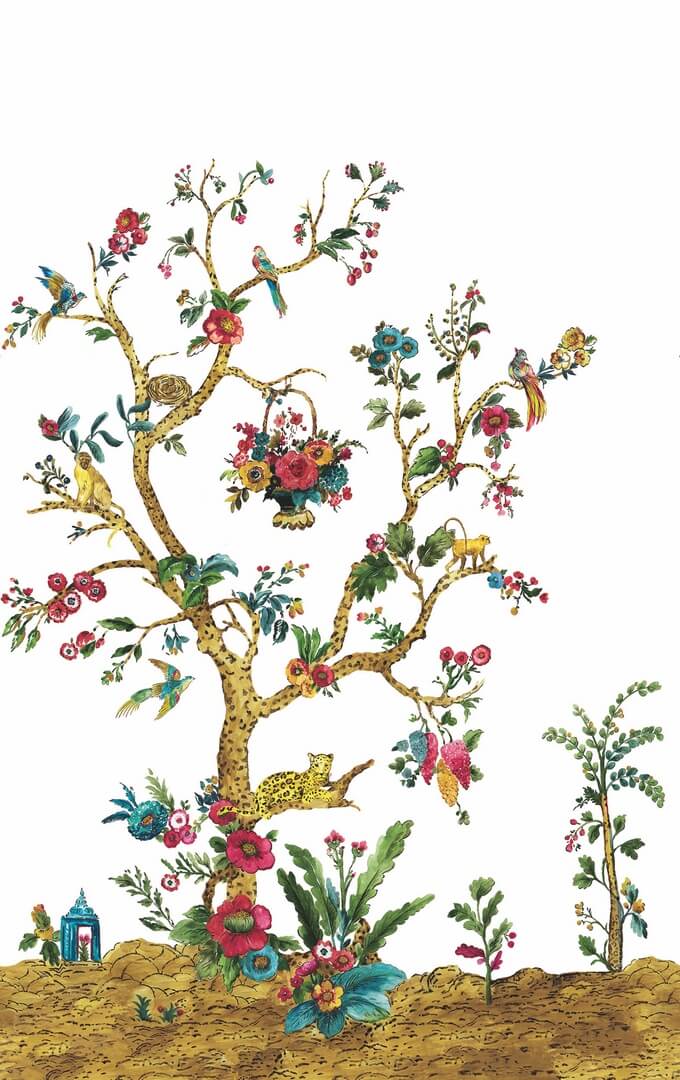 Mural naturalny – egzotyczna natura Wallquest DB33306M Daisy Bennett