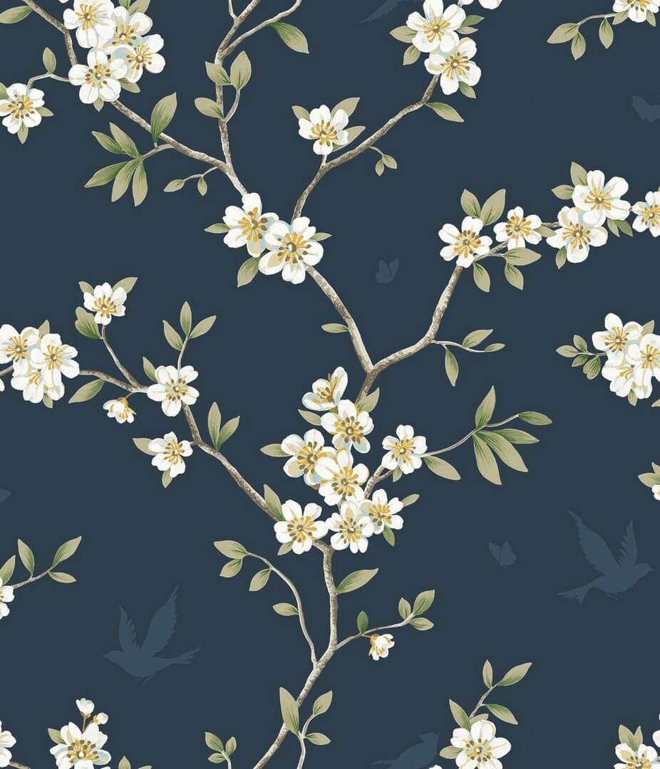 Tapeta kwitnące pnącza Wallquest CH30202 Chinoiserie