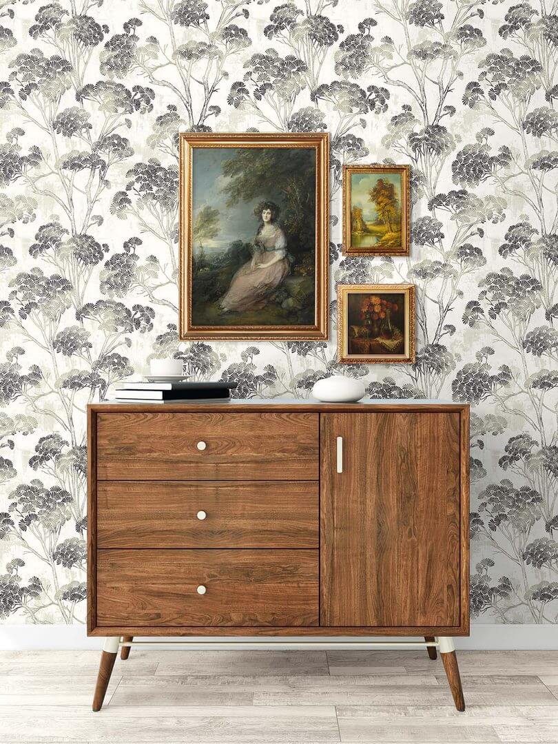 Tapeta artystyczne drzewa Wallquest CH31200 Chinoiserie