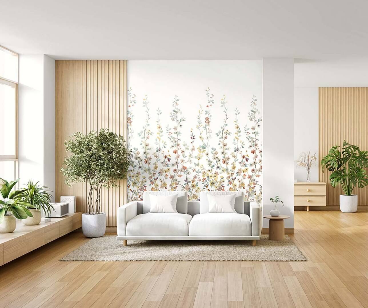 Mural kwiaty Wallquest CH32107M Chinoiserie