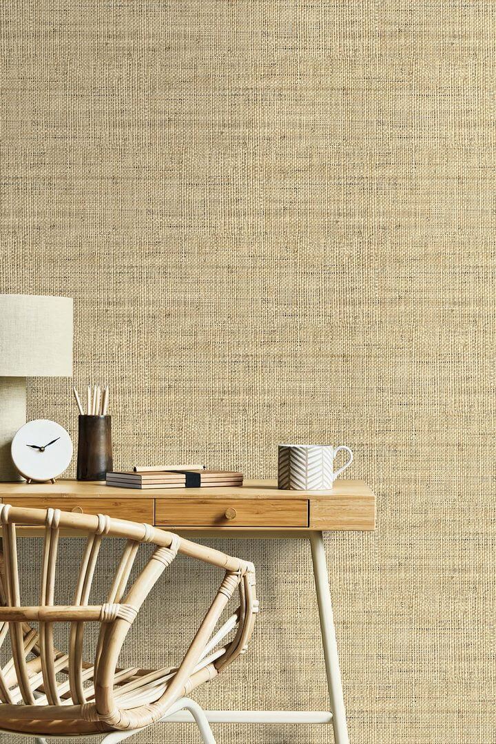 Tapeta imitująca naturalne płótno Wallquest RA40316 Raffia
