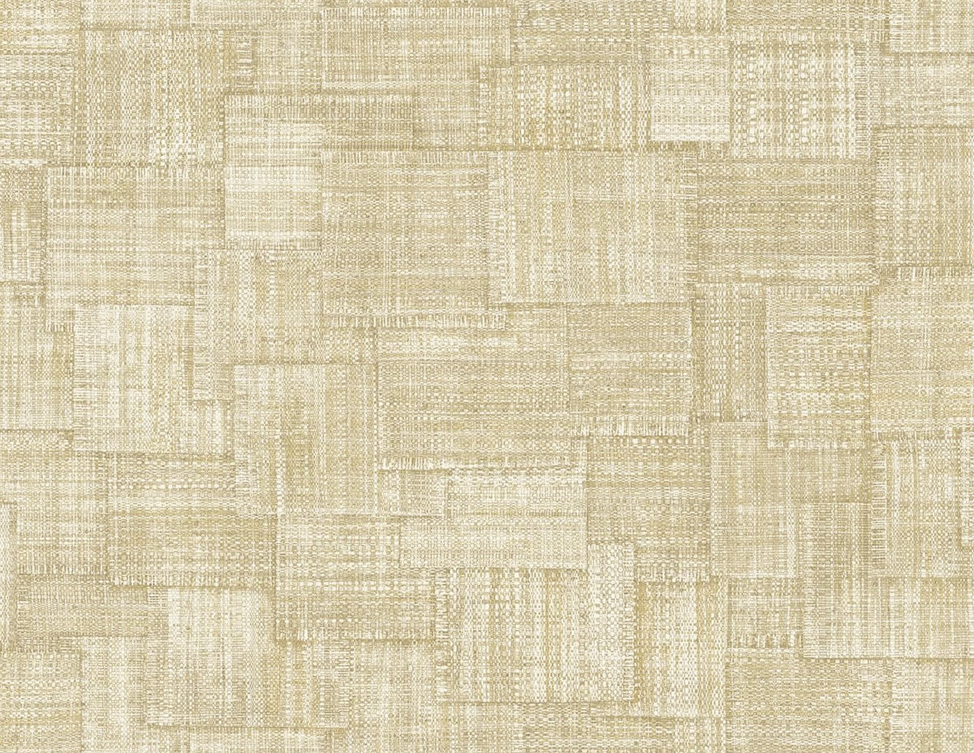 Tapeta imitująca płótno - patchwork Wallquest RA41705 Raffia