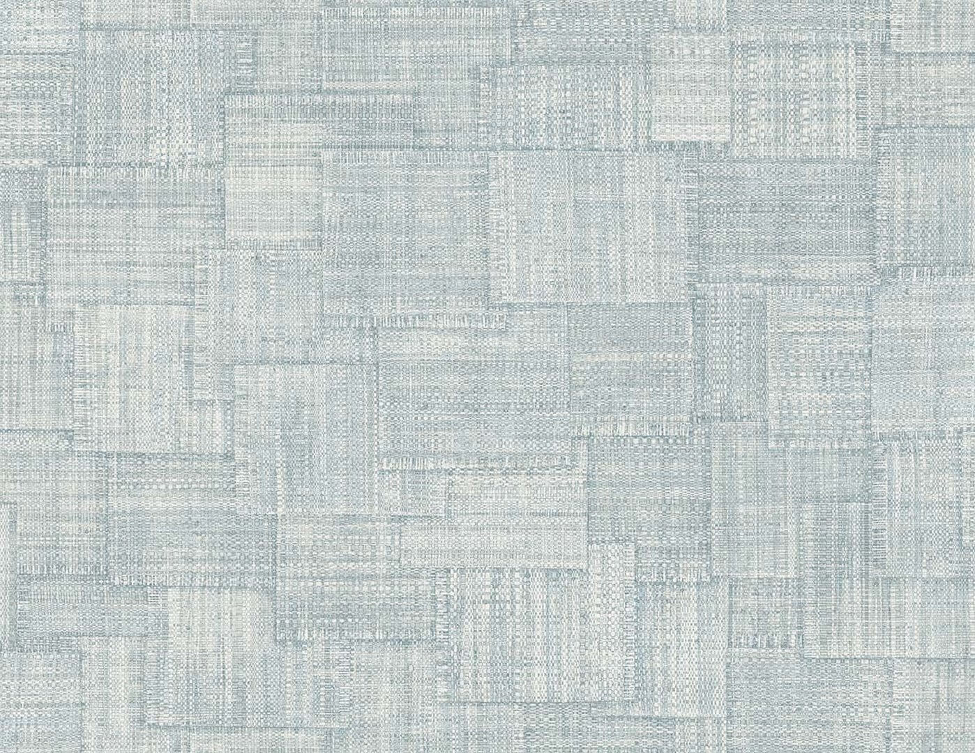 Tapeta imitująca płótno - patchwork Wallquest RA41716 Raffia