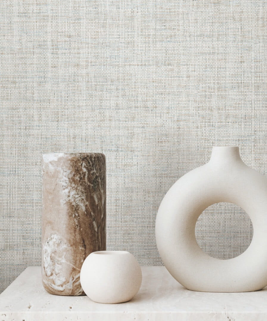 Tapeta naturalna plecionka York Wallcoverings GV0180M Kami Paperweave Lemieux Et Cie