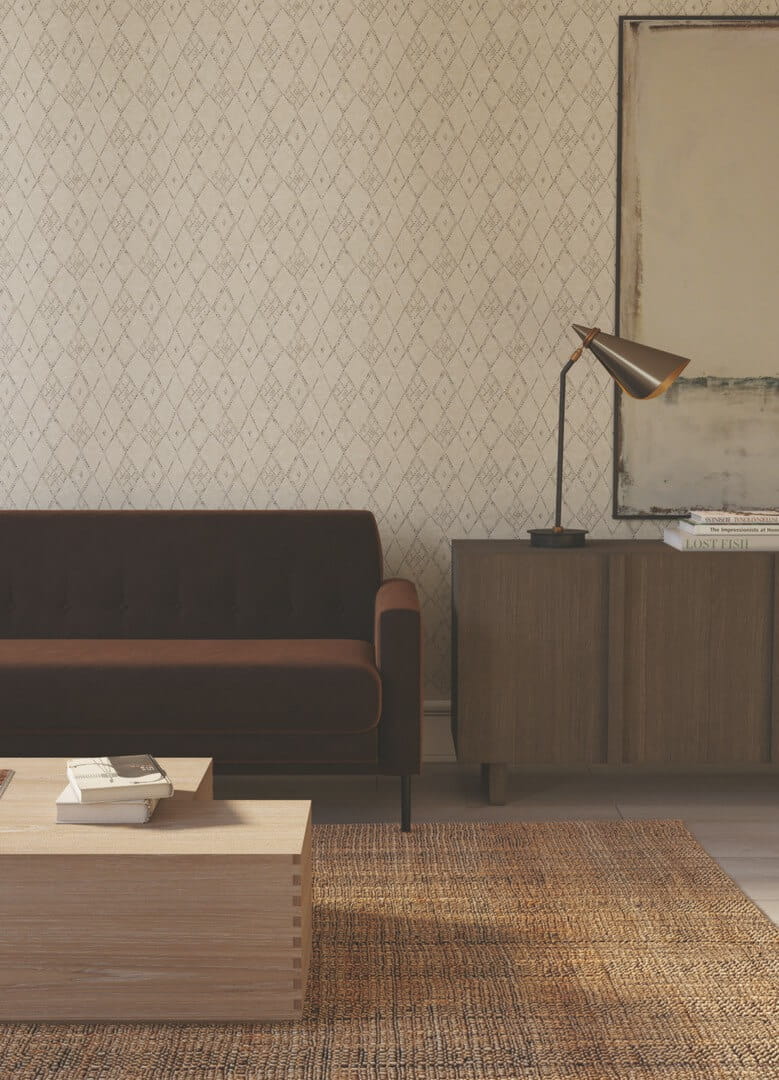 Tapeta kratownica York Wallcoverings LM5311 Souk Diamonds Lemieux Et Cie