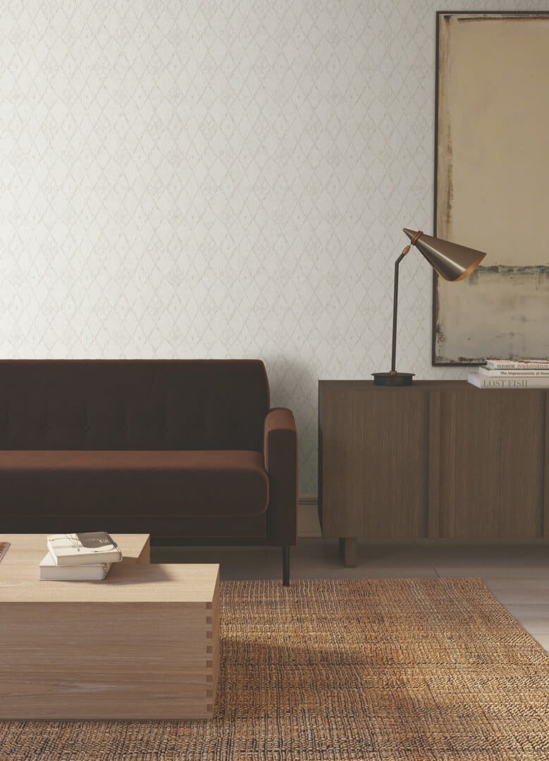 Tapeta kratownica York Wallcoverings LM5312 Souk Diamonds Lemieux Et Cie