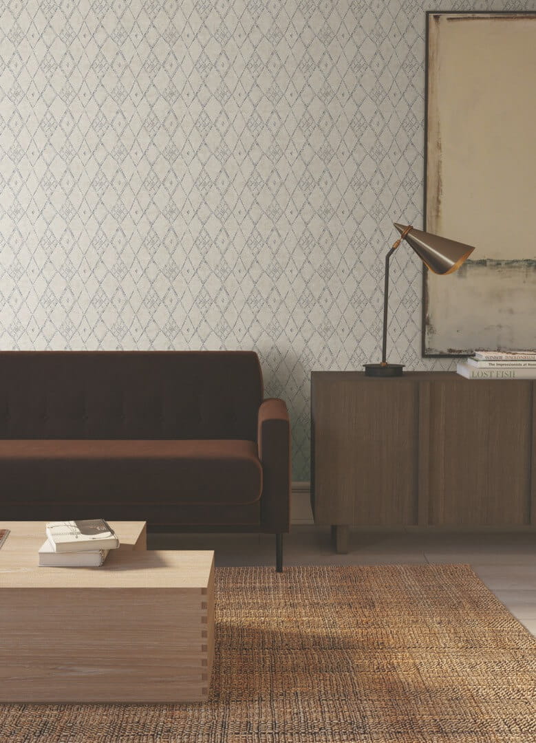 Tapeta kratownica York Wallcoverings LM5314 Souk Diamonds Lemieux Et Cie