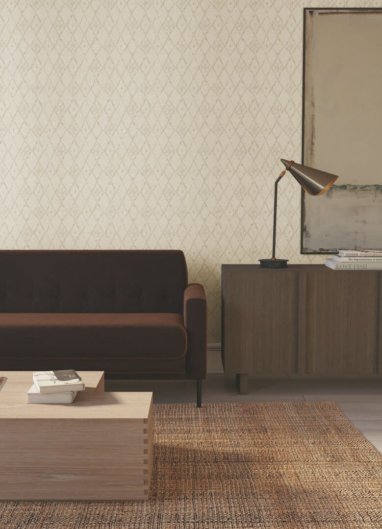 Tapeta kratownica York Wallcoverings LM5315 Souk Diamonds Lemieux Et Cie