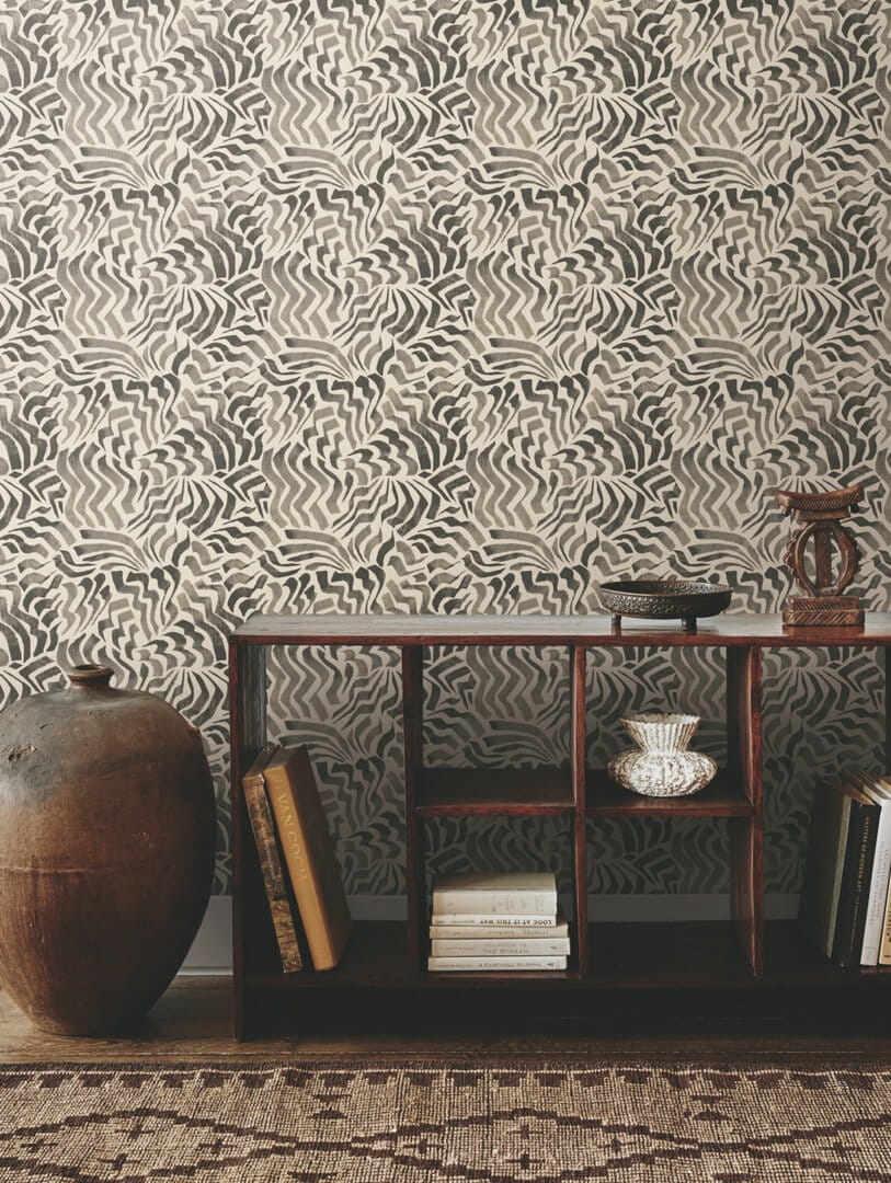 Tapeta z falującym wzorem York Wallcoverings LM5324 Zora Wave Lemieux Et Cie