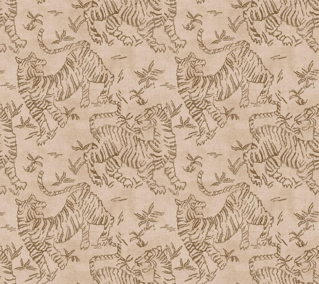 Tapeta tygrysy York Wallcoverings LM5334 Orly Tigers Lemieux Et Cie