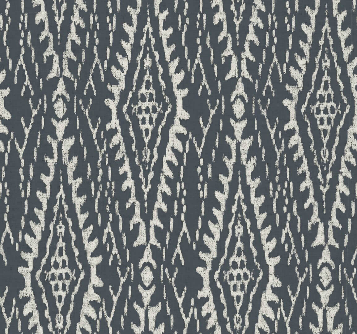 Tapeta geometryczna inspirowana ikatem York Wallcoverings LM5342 Rousseau Paperweave Lemieux Et Cie