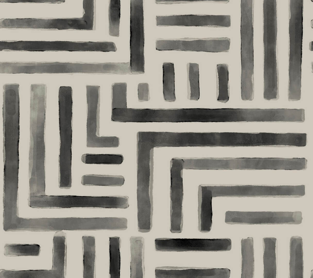 Tapeta labirynt York Wallcoverings LM5365 Painterly Labyrinth Lemieux Et Cie