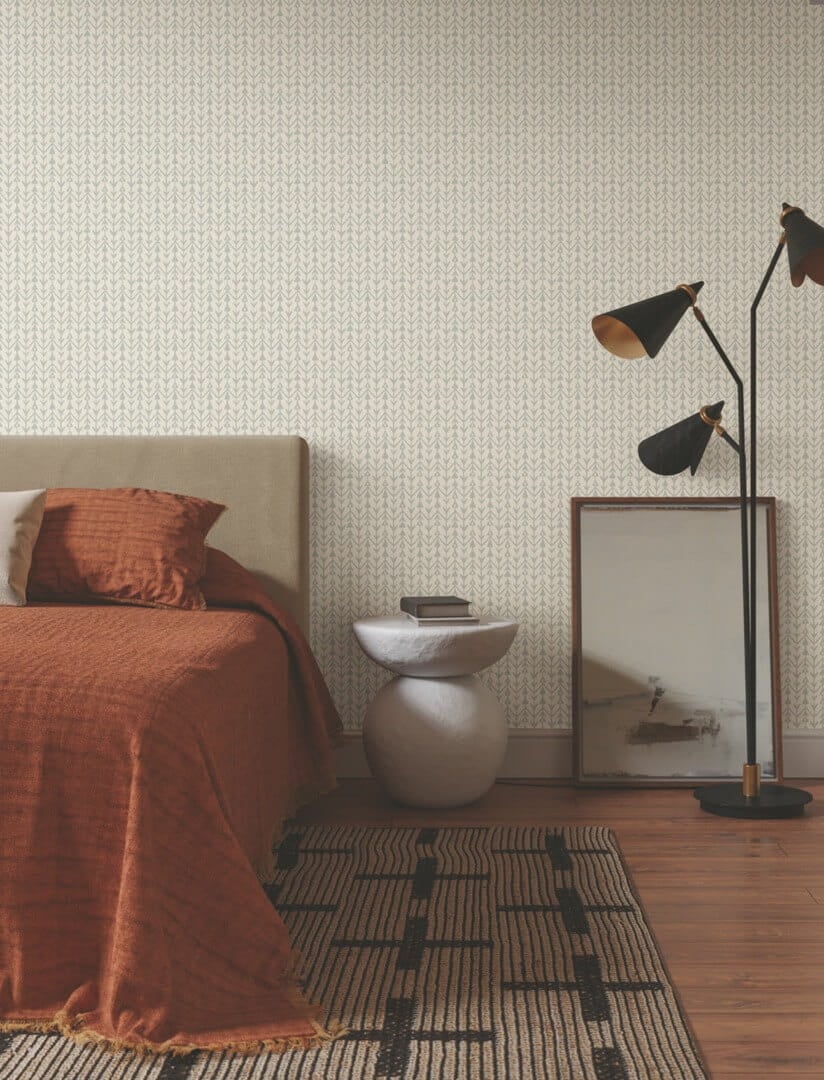 Tapeta geometryczna York Wallcoverings LM5383 Martigue Stripe Lemieux Et Cie