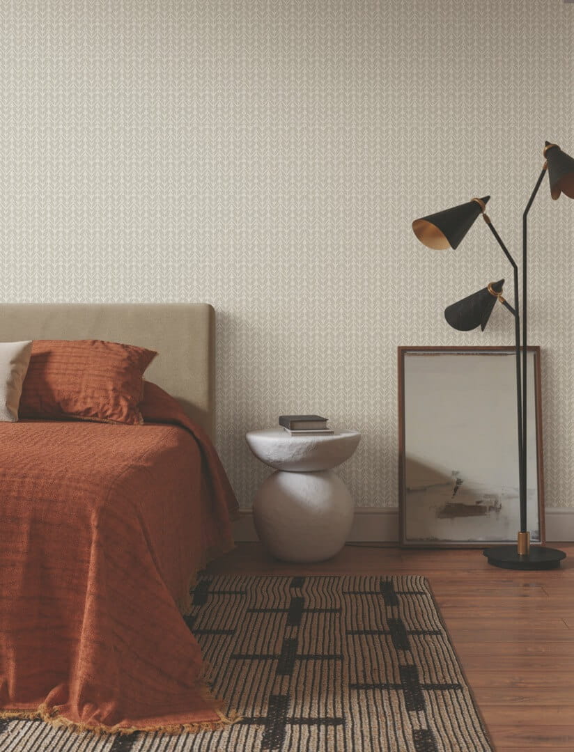 Tapeta geometryczna York Wallcoverings LM5384 Martigue Stripe Lemieux Et Cie
