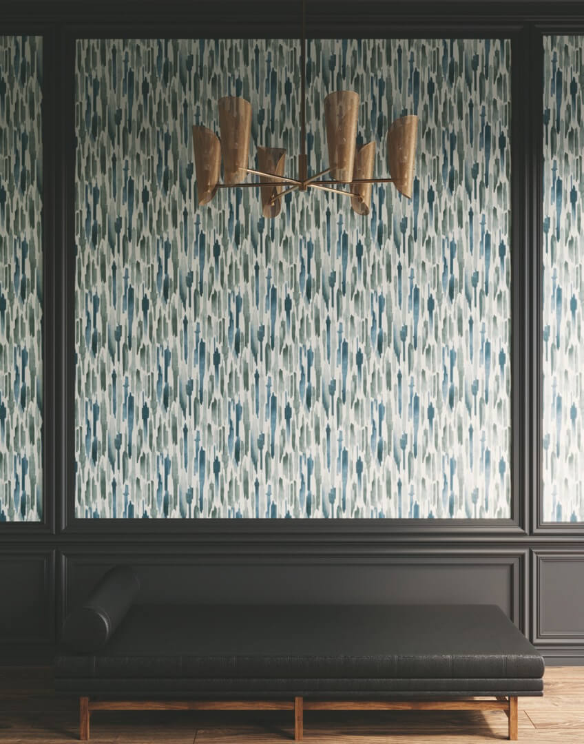 Tapeta artystyczna York Wallcoverings LM5401 Pluie Lemieux Et Cie