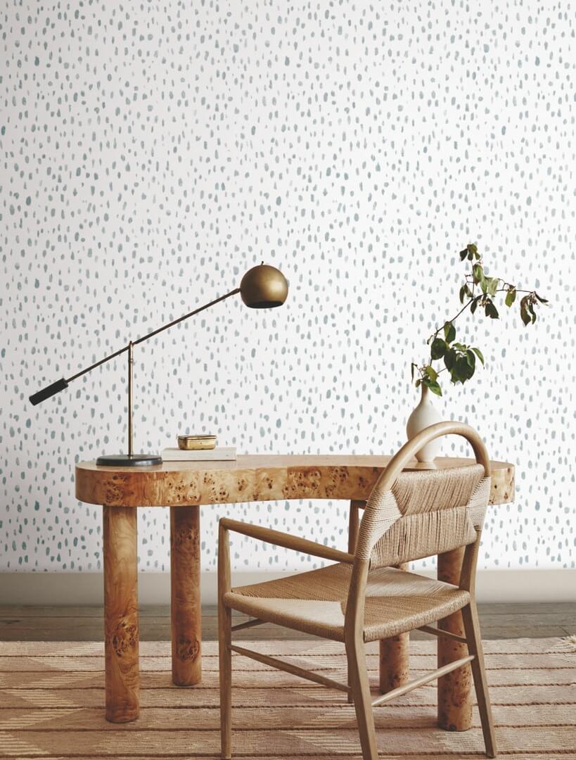 Tapeta akwarelowe kropki York Wallcoverings LM5421 Tachette Lemieux Et Cie