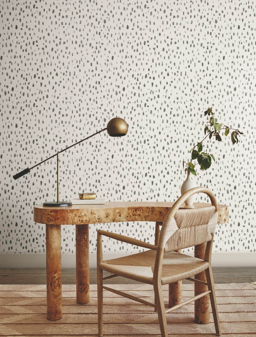 Tapeta akwarelowe kropki York Wallcoverings LM5424 Tachette Lemieux Et Cie