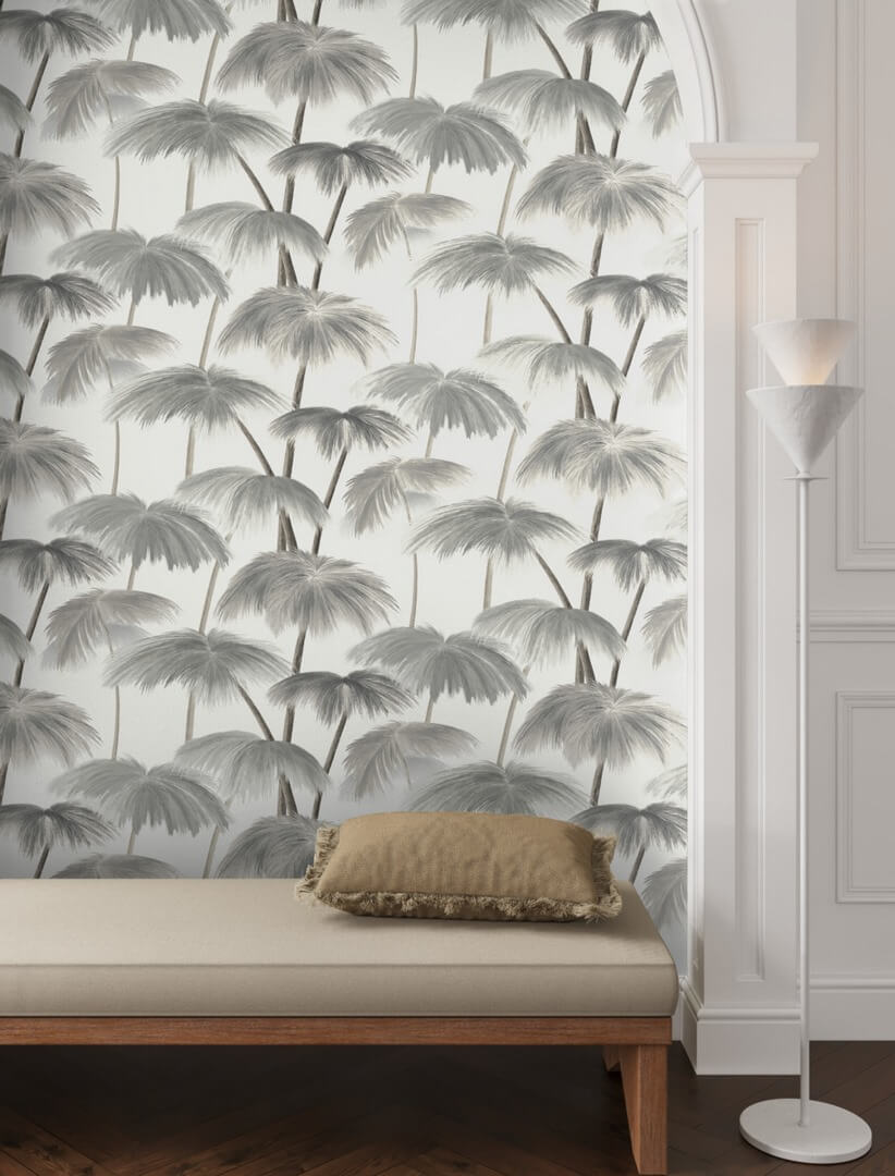 Tapeta palmy York Wallcoverings LM5432 Plein Air Palms Lemieux Et Cie