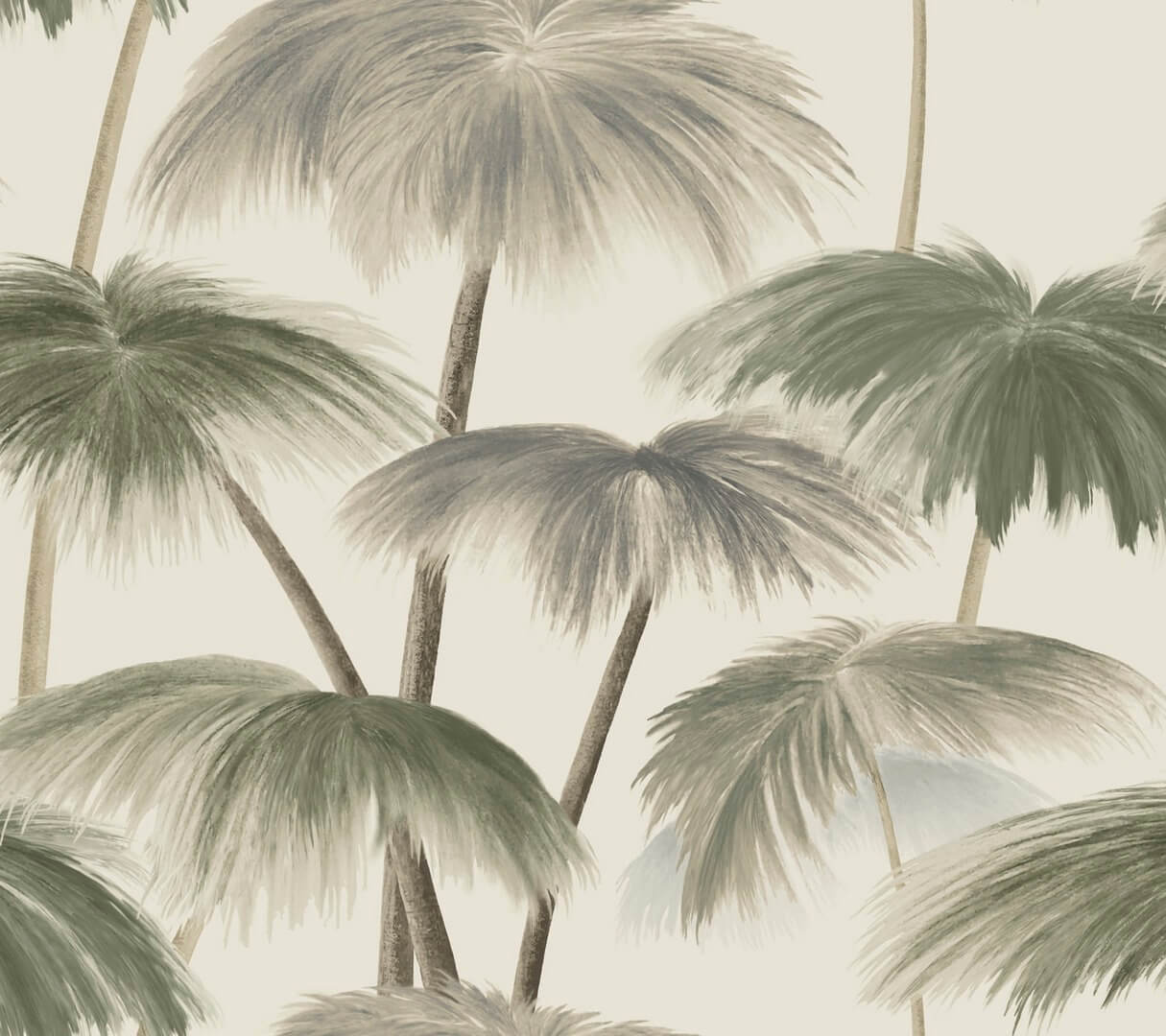 Tapeta palmy York Wallcoverings LM5433 Plein Air Palms Lemieux Et Cie