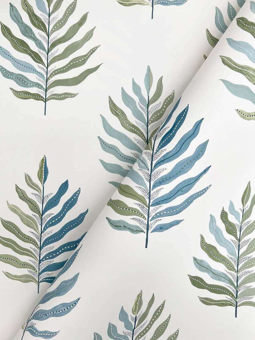 Tapeta liście York Wallcoverings MT5602 Miramar Montecito