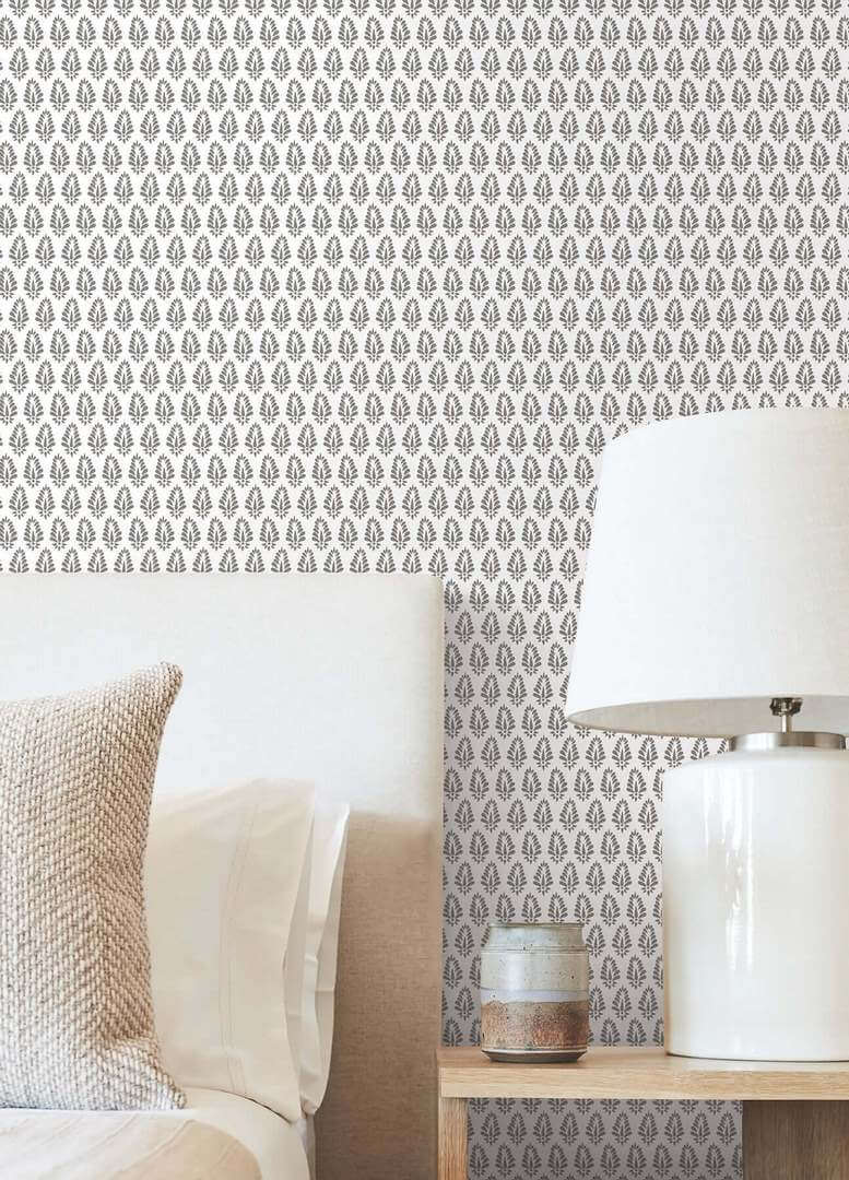 Tapeta drobny wzór roślinny York Wallcoverings MT5608 Mehndi Montecito