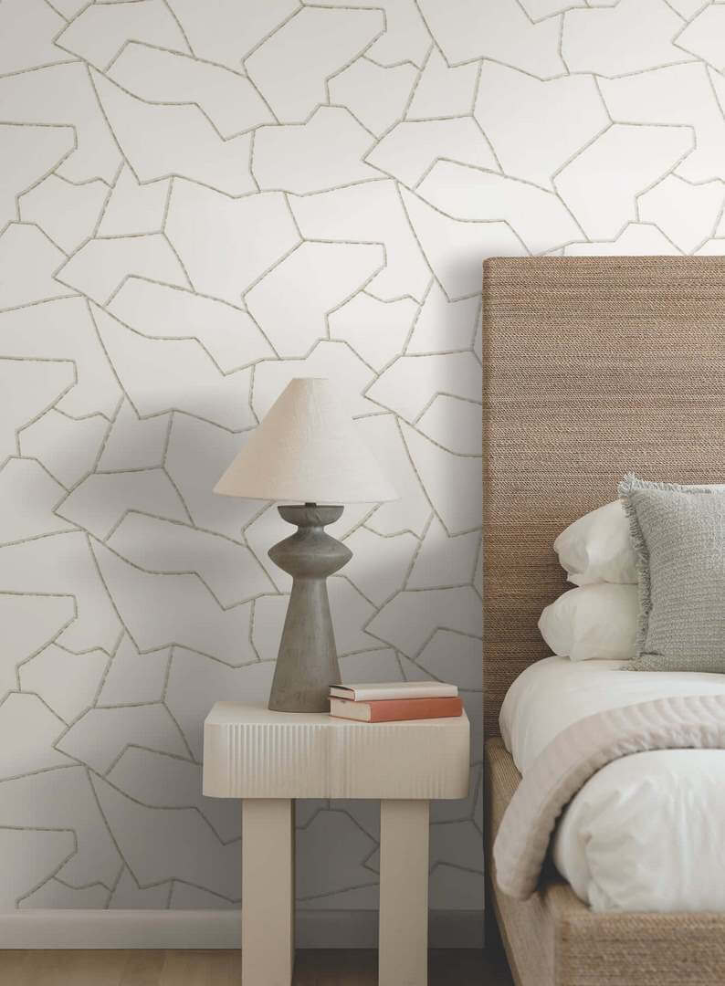Tapeta geometryczna York Wallcoverings MT5623 Suite Style Montecito