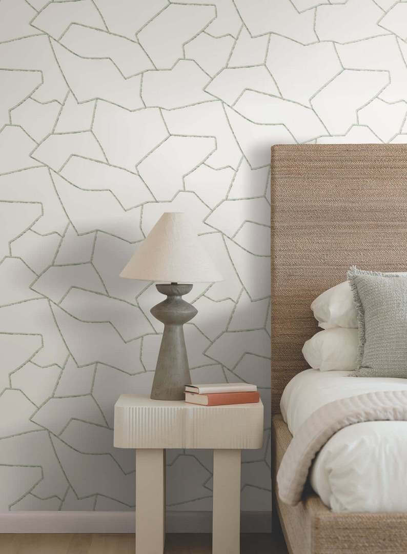 Tapeta geometryczna York Wallcoverings MT5624 Suite Style Montecito