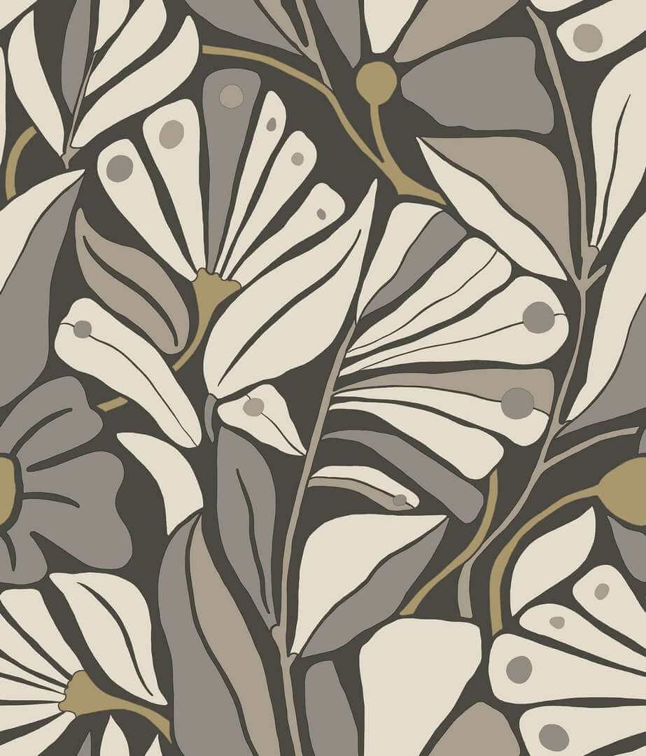 Tapeta roślinna York Wallcoverings MT5626 Cabana Club Montecito
