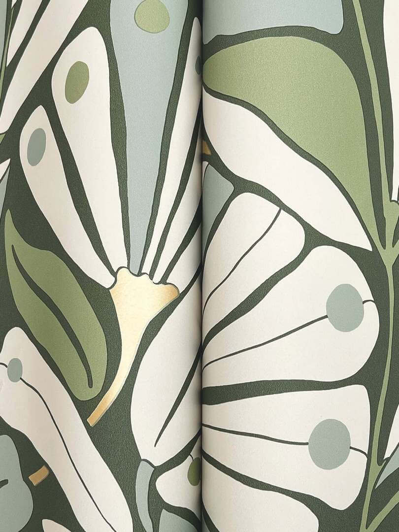 Tapeta roślinna York Wallcoverings MT5627 Cabana Club Montecito