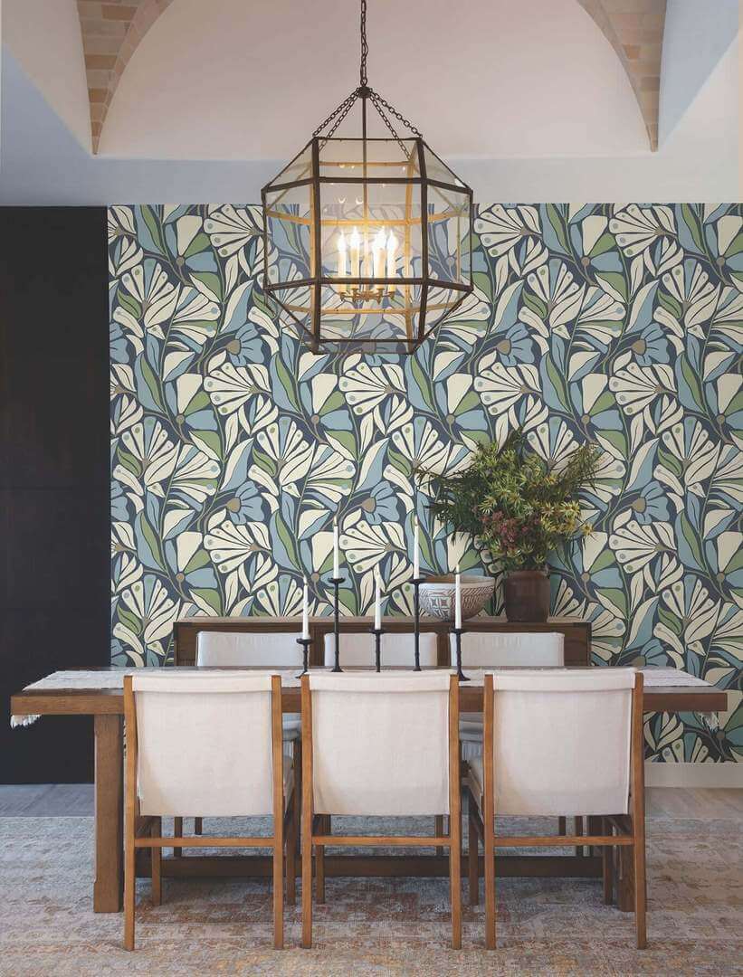 Tapeta roślinna York Wallcoverings MT5628 Cabana Club Montecito