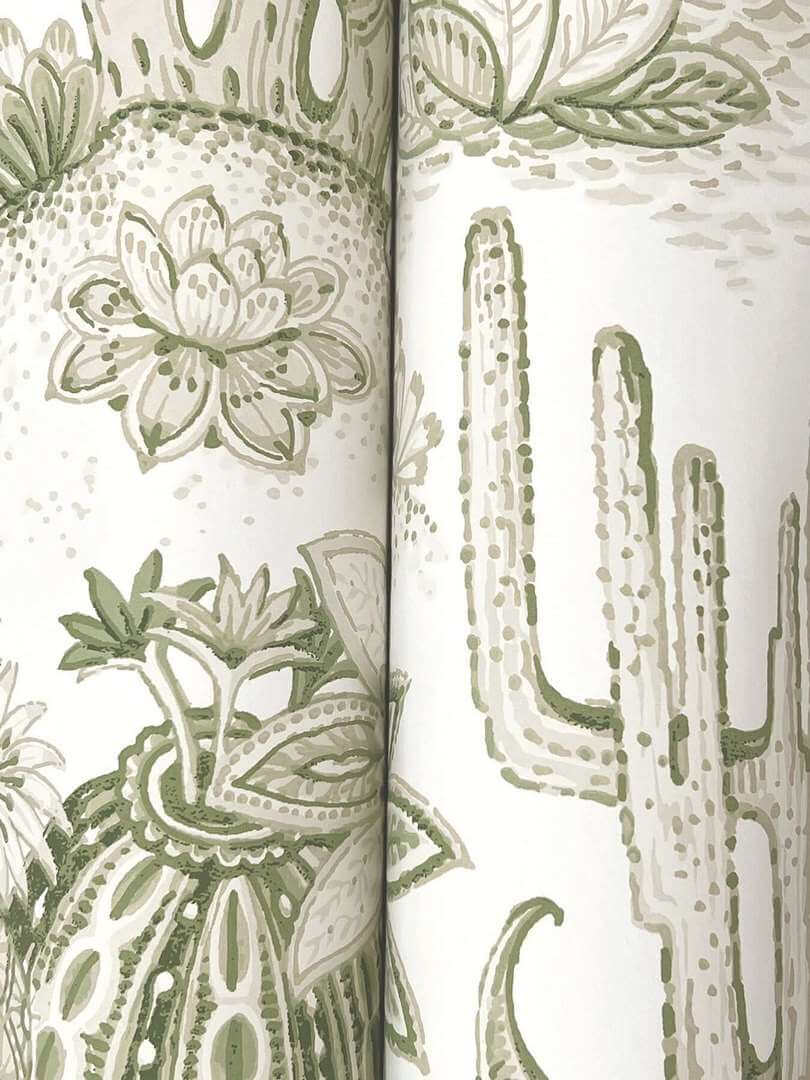 Tapeta kaktusy i sukulenty York Wallcoverings MT5631 Lotus Land Cacti Montecito