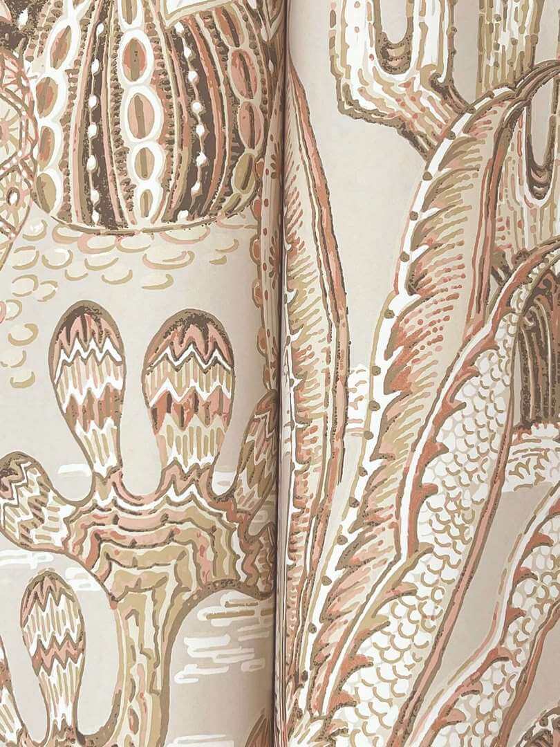 Tapeta kaktusy i sukulenty York Wallcoverings MT5632 Lotus Land Cacti Montecito