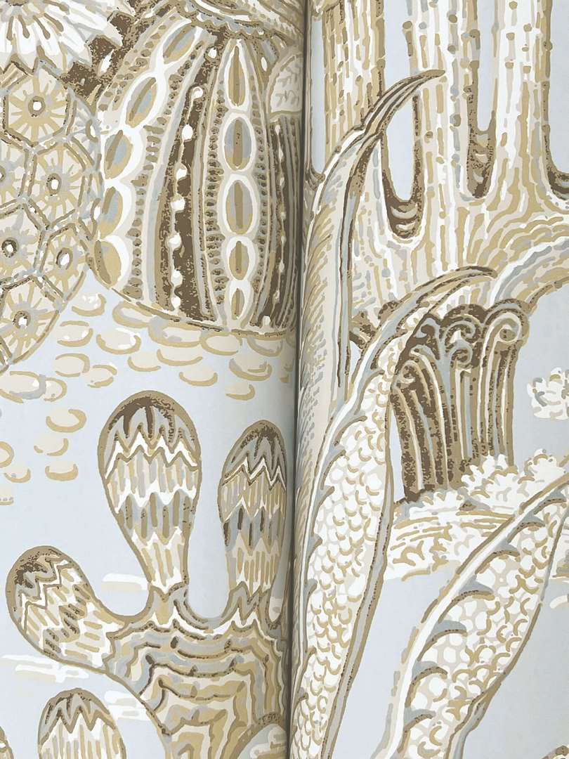Tapeta kaktusy i sukulenty York Wallcoverings MT5634 Lotus Land Cacti Montecito