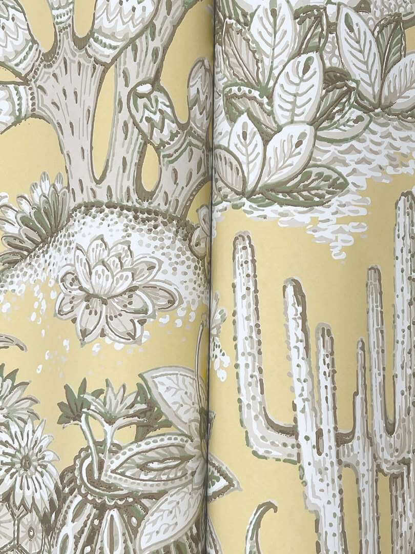 Tapeta kaktusy i sukulenty York Wallcoverings MT5635 Lotus Land Cacti Montecito