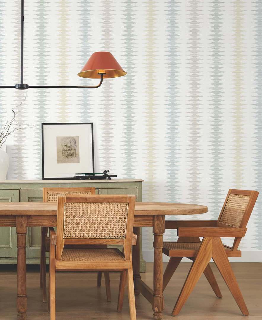 Tapeta falujące pasy York Wallcoverings MT5641 Woven Desert Montecito