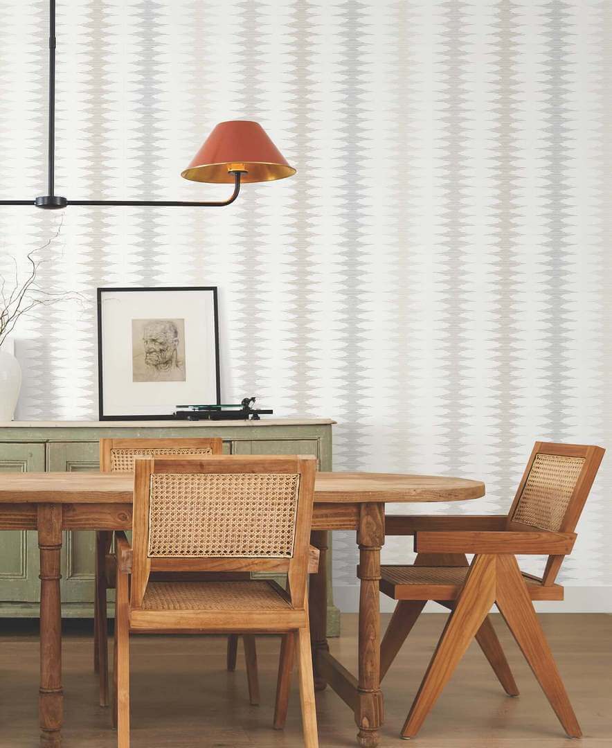 Tapeta falujące pasy York Wallcoverings MT5642 Woven Desert Montecito