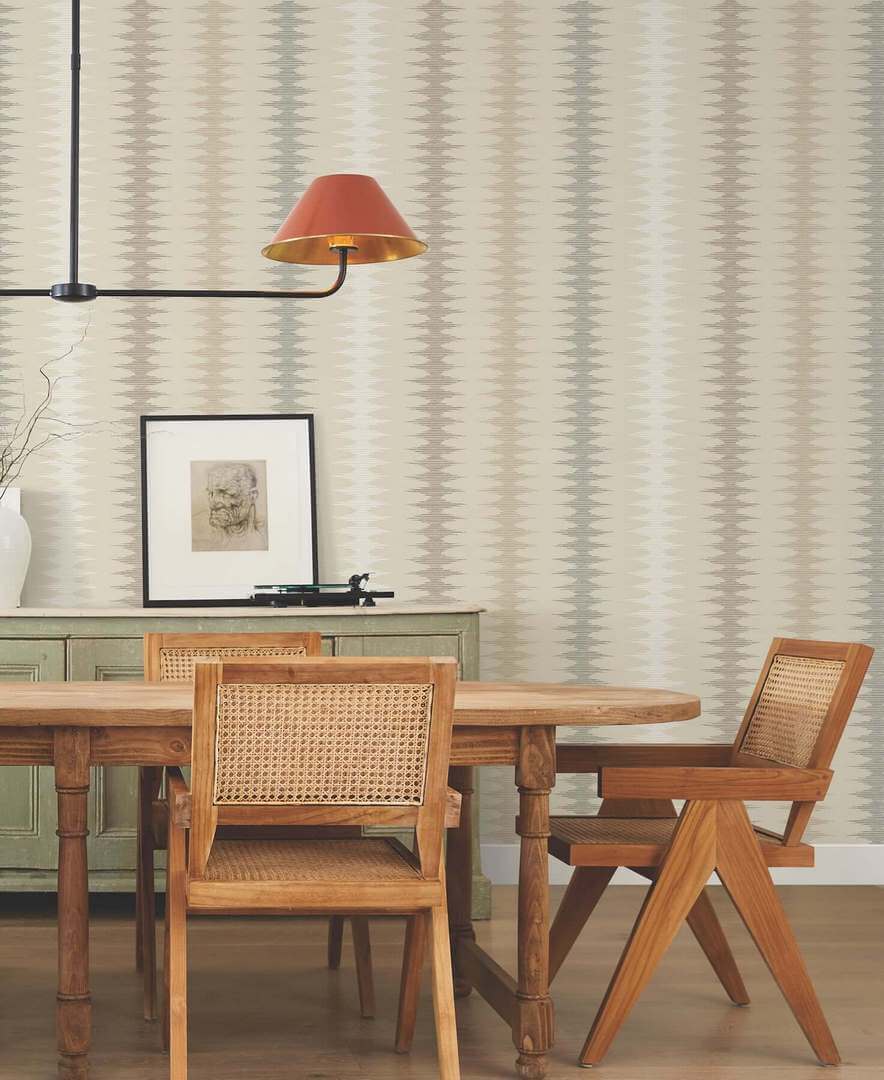 Tapeta falujące pasy York Wallcoverings MT5643 Woven Desert Montecito