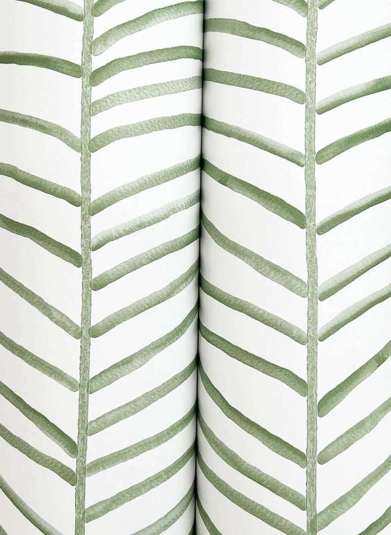 Tapeta York Wallcoverings MT5674 Cascade Palm Chevron Montecito
