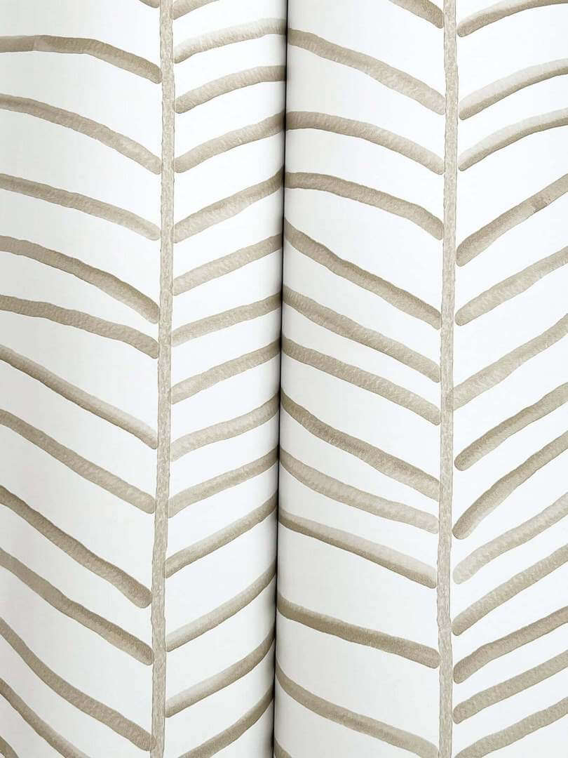 Tapeta York Wallcoverings MT5675 Cascade Palm Chevron Montecito