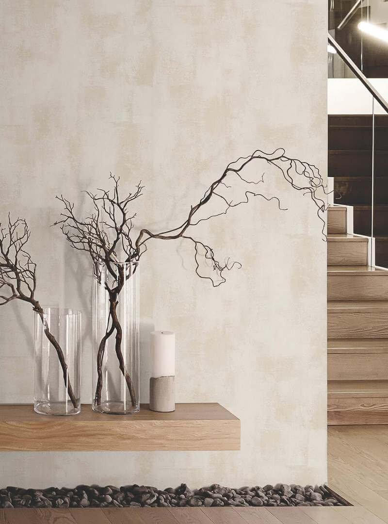 Tapeta imitująca przetarty beton York Wallcoverings SI14511 Italian Plaster Montecito